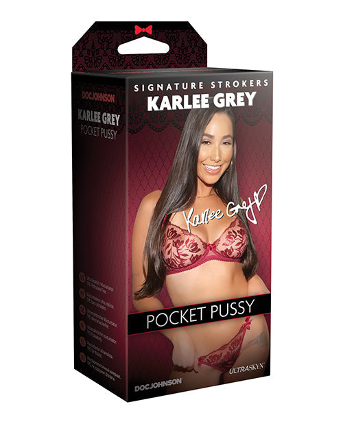 Signature Strokers Signature Strokers ULTRASKYN Pocket Pussy - Karlee Grey