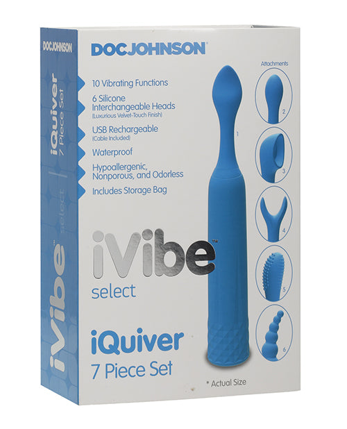 iVibe iVibe iQuiver 7 Piece Set - Periwinkle
