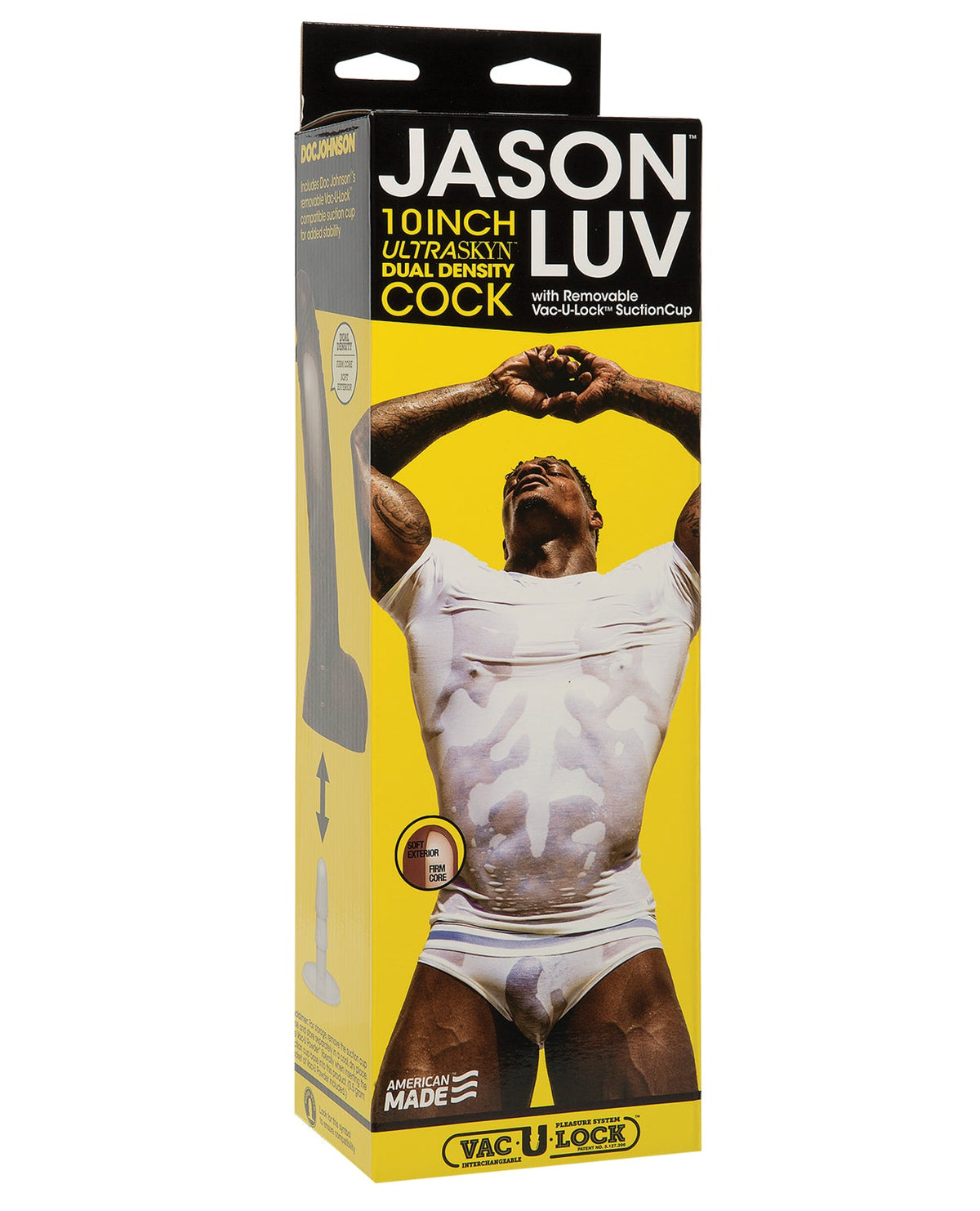 Signature Cocks Signature Cocks ULTRASKYN 10" Cock w/Removable Vac-U-Lock Suction Cup - Jason Luv