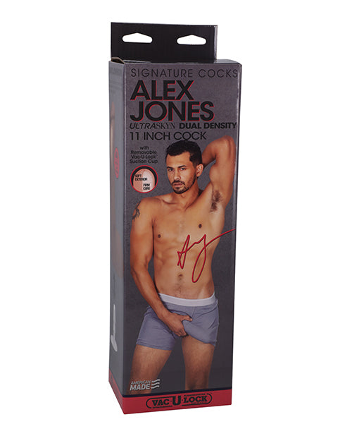 Signature Cocks Signature Cocks ULTRASKYN 11" Cock w/Removable Vac-U-Lock Suction Cup - Alex Jones