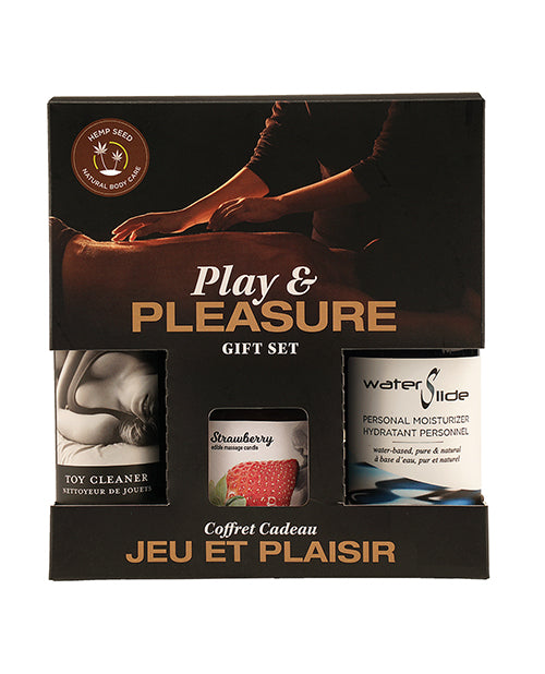 Earthly Body Earthly Body Play & Pleasure Gift Set - Asst. Strawberry