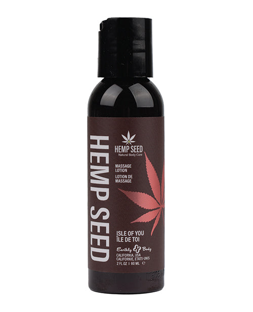 Earthly Body Earthly Body Hemp Seed Massage Lotion - 2 oz Isle of You