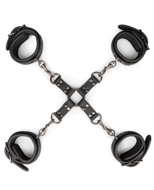 Easy Toys Easy Toys Hogtie w/Hand & Anklecuffs - Black
