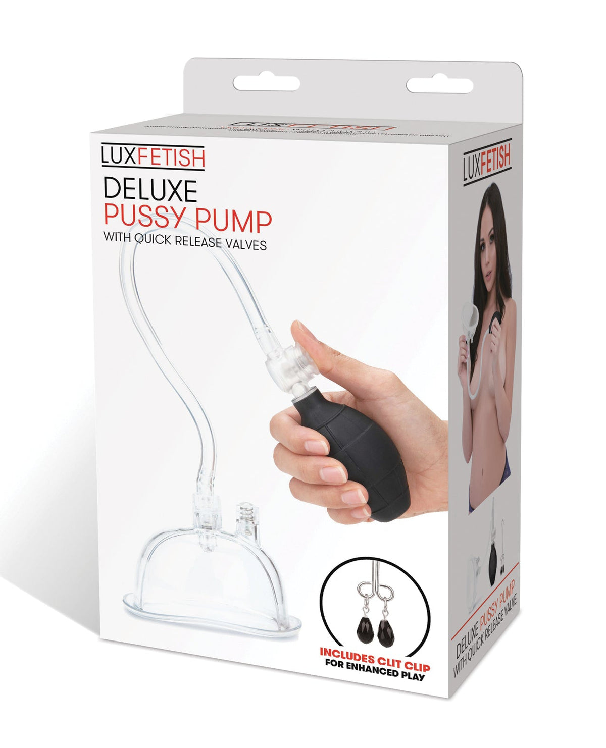 Lux Lux Fetish Deluxe Pussy Pump w/Quick Release Valves