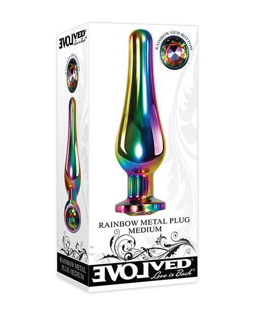 Evolved Evolved Rainbow Metal Plug - Medium