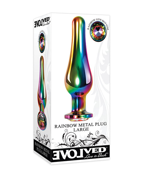 Evolved Evolved Rainbow Metal Plug - Large