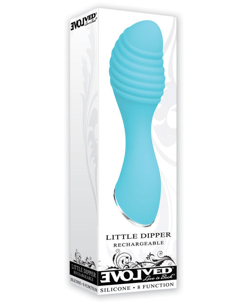 Evolved Evolved Little Dipper Rechargeable Mini Vibe - Blue