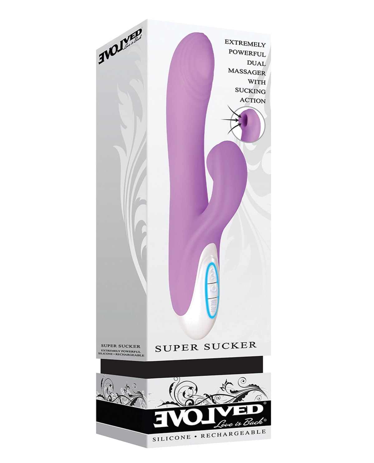 Evolved Evolved Super Sucker Dual Stim - Pink