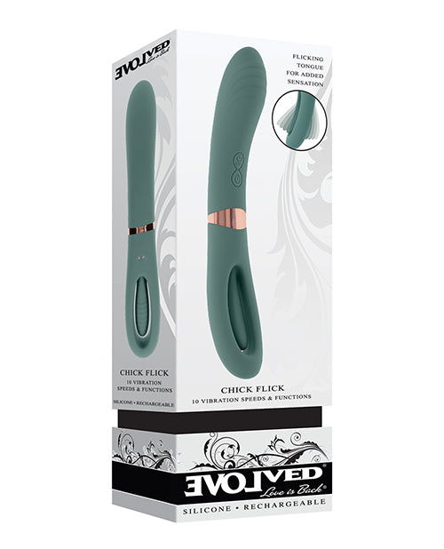 Evolved Evolved Chick Flick G-Spot Vibrator - Teal