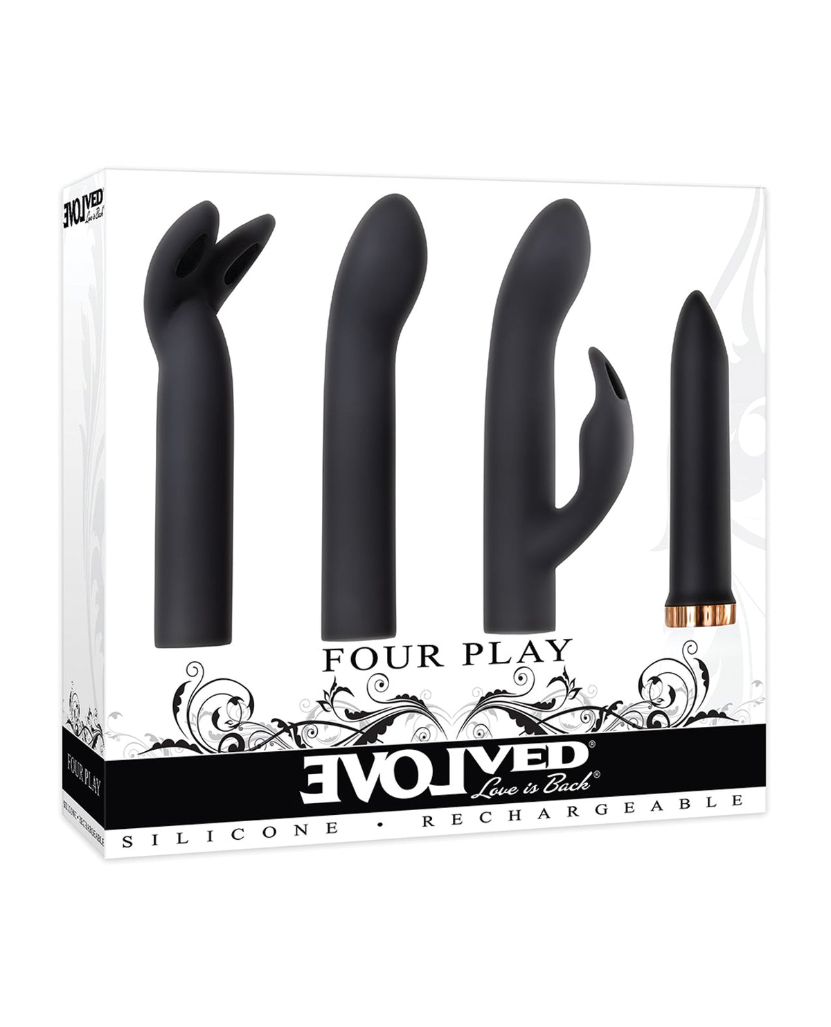Evolved Evolved Four Play Kit - Black/Rose Gold