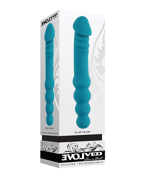Evolved Evolved Flip Flop Dual-Sided Vibrator - Teal