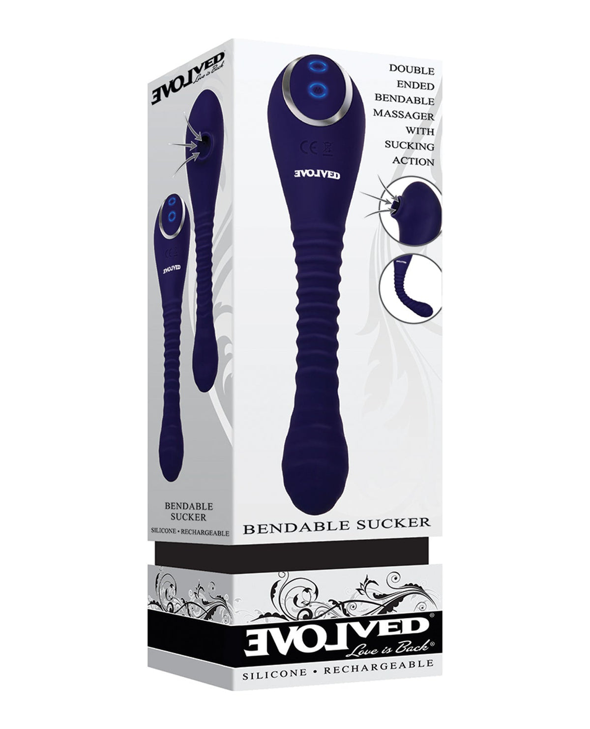 Evolved Evolved Bendable Sucker - Purple