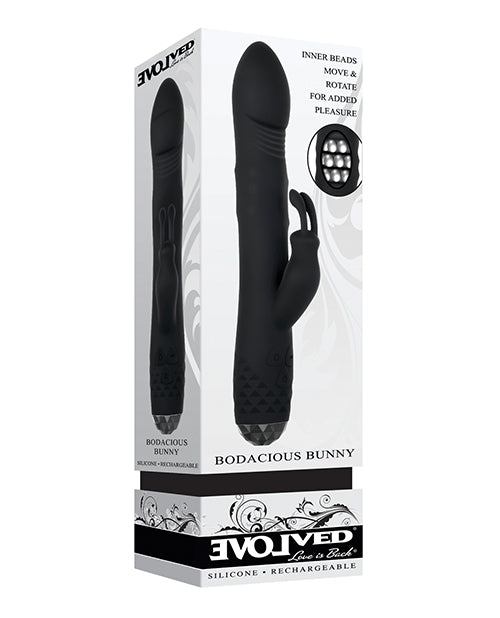 Evolved Evolved Bodacious Bunny Rotating Rabbit - Black