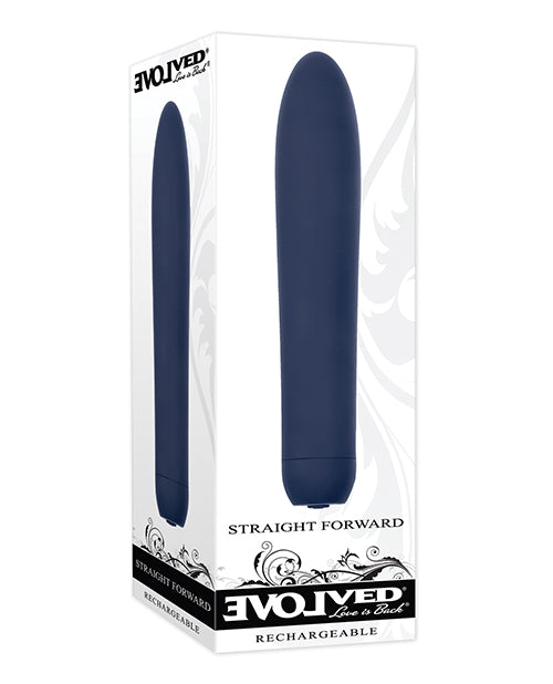 Evolved Evolved Straight Forward Vibrator - Blue