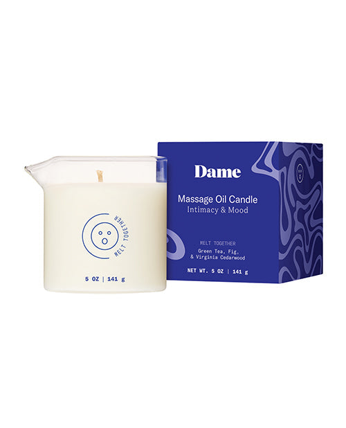 Dame Dame Massage Oil Candle - Melt Together