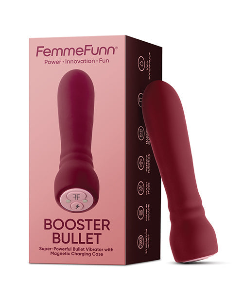 Femme Funn Femme Funn Booster Bullet - Maroon