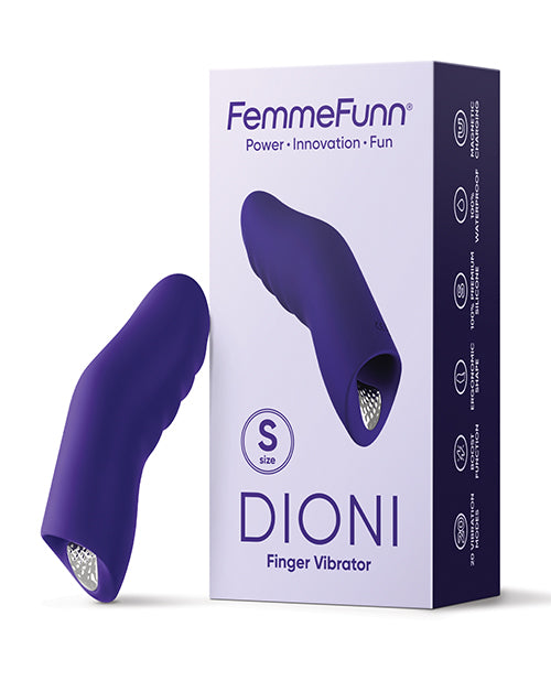 Femme Funn Femme Funn Dioni Wearable Finger Vibe - Small Dark Purple