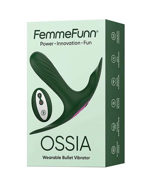 Femme Funn Femme Funn Ossia Wearable Vibrator - Dark Green