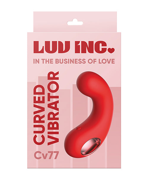 Luv Inc. Luv Inc. Curved Vibrator - Red
