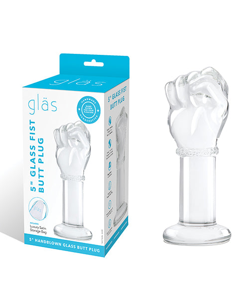 Glas Glas 5" Fist Butt Plug