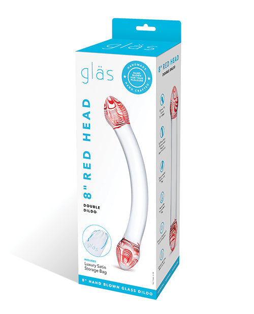Glas Glas Red Head Double Glass Dildo
