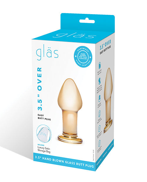 Glas Glas Over Easy Butt Plug