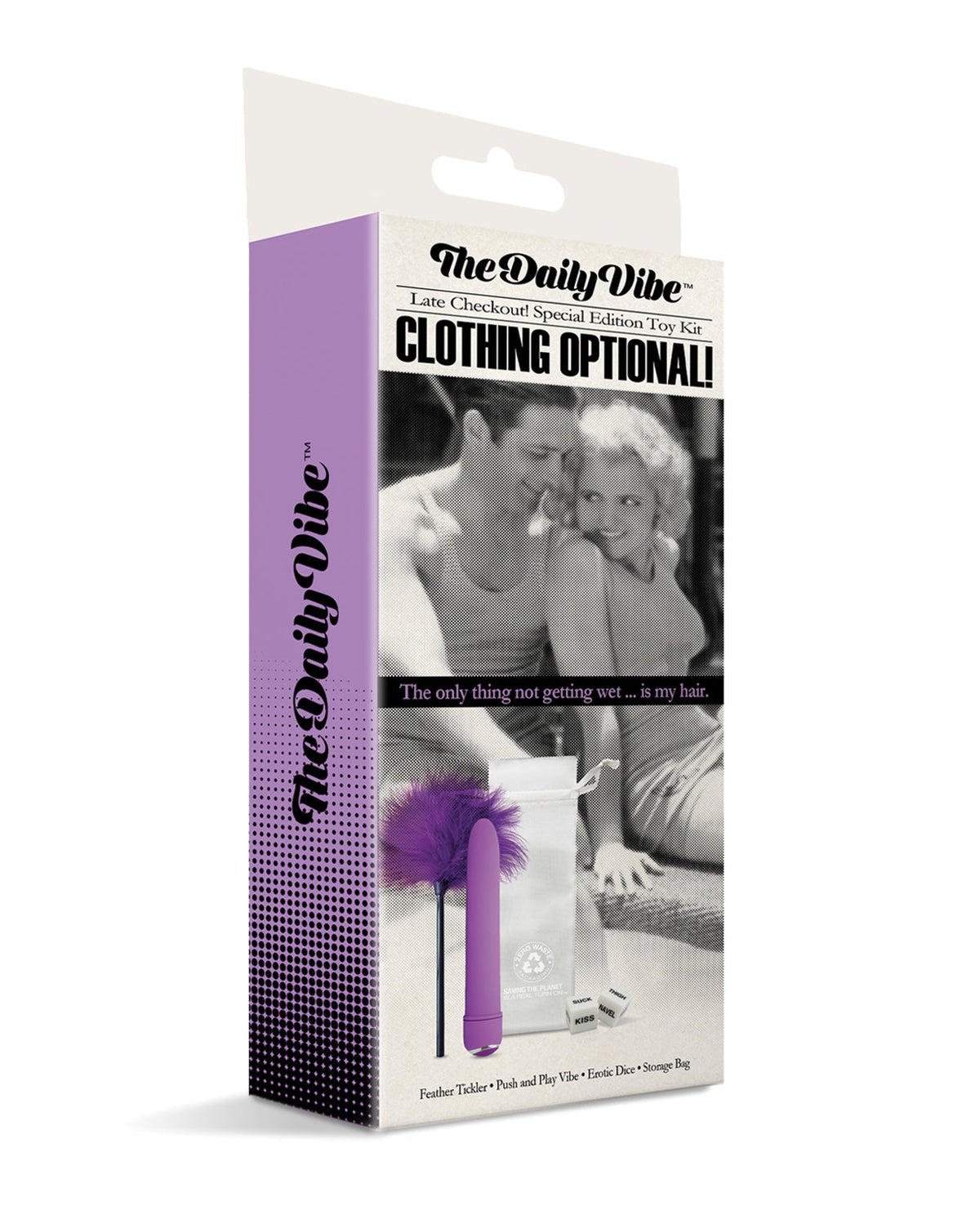 The Daily Vibe The Daily Vibe Clothing is Optional Kit - Purple