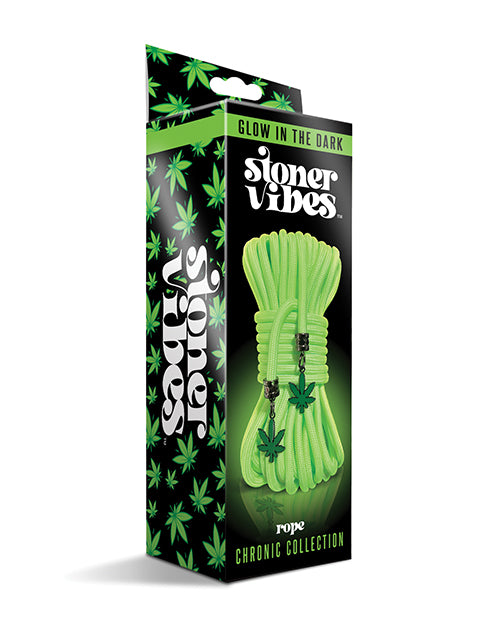 Stoner Vibes Stoner Vibes Glow in the Dark Rope - Green