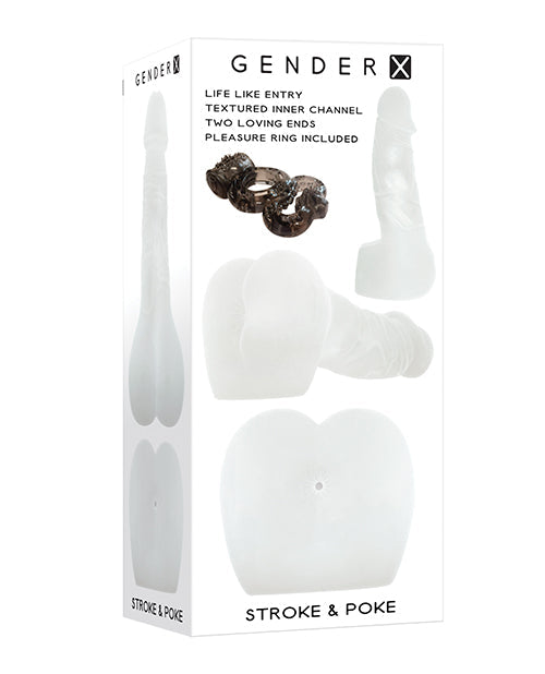 Gender X Gender X Stroke & Poke - Clear