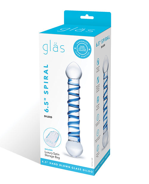 Glas Glas 6.5" Spiral Dildo
