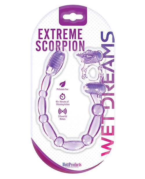 Hott Products Wet Dreams Extreme Scorpion - Purple