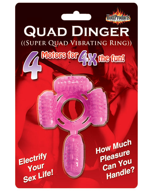 Humm Dinger Humm Dinger Super Quad w/4 Motors - Magenta