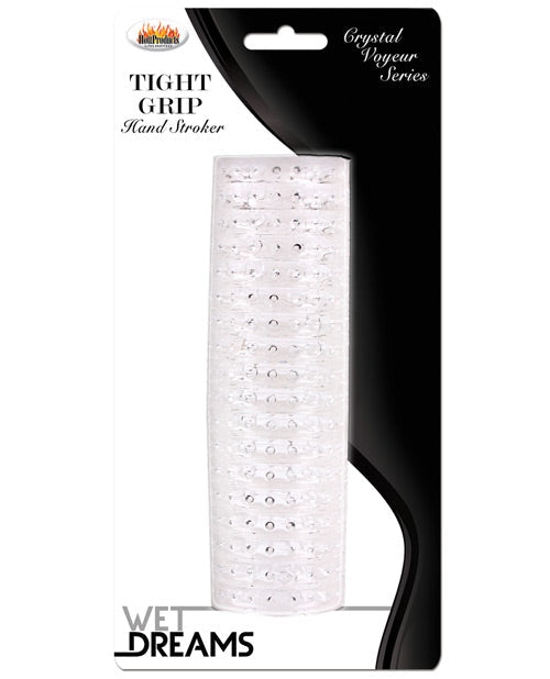 Wet Dreams Wet Dreams Tight Grip Stroker - Clear