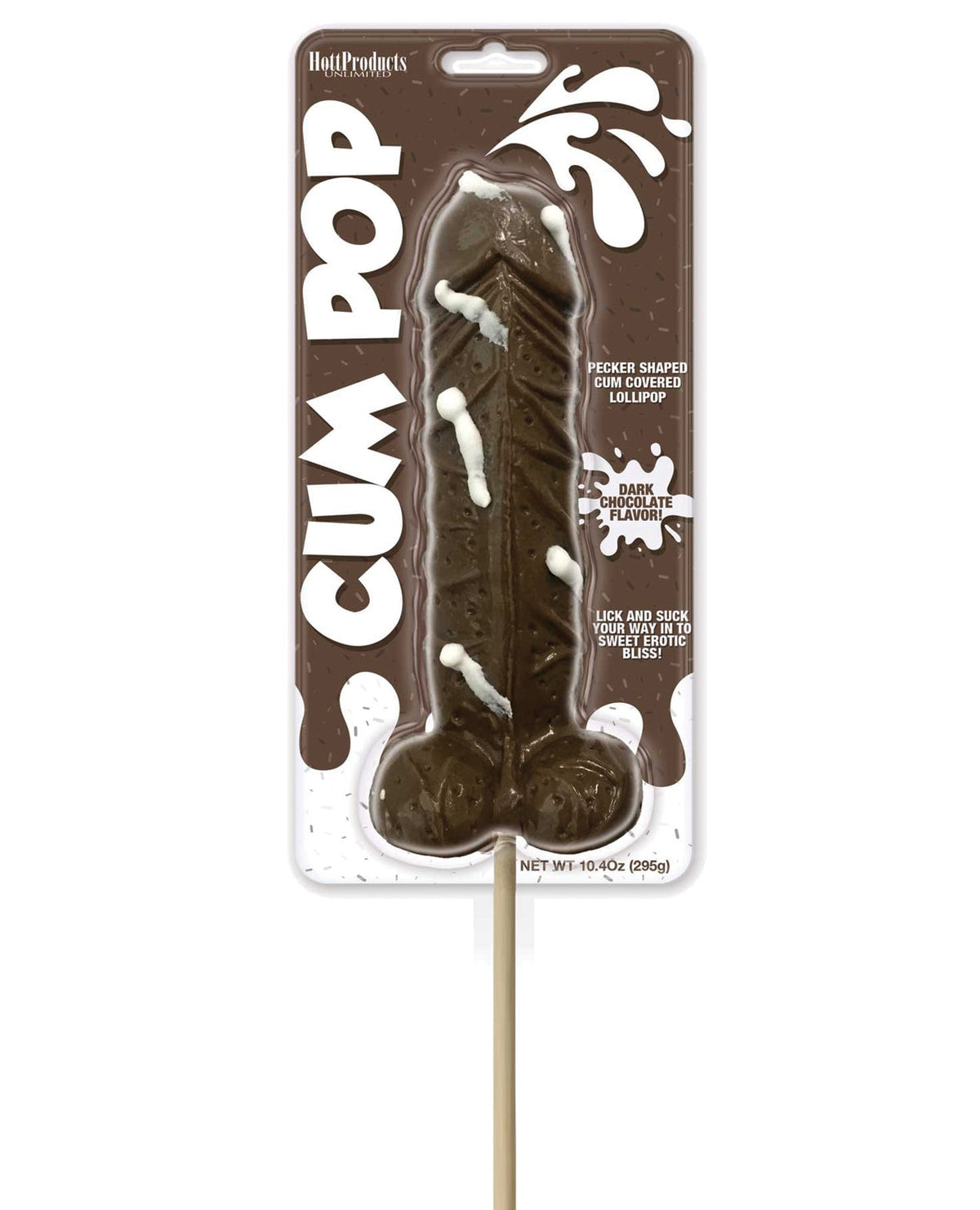 Hott Products Cum Cock Pops - Dark Chocolate