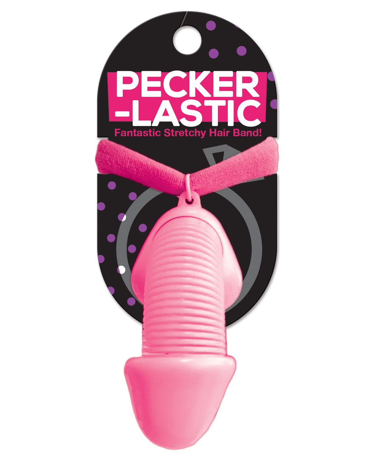 Hott Products Pecker Lastic Hair Tie - Pink