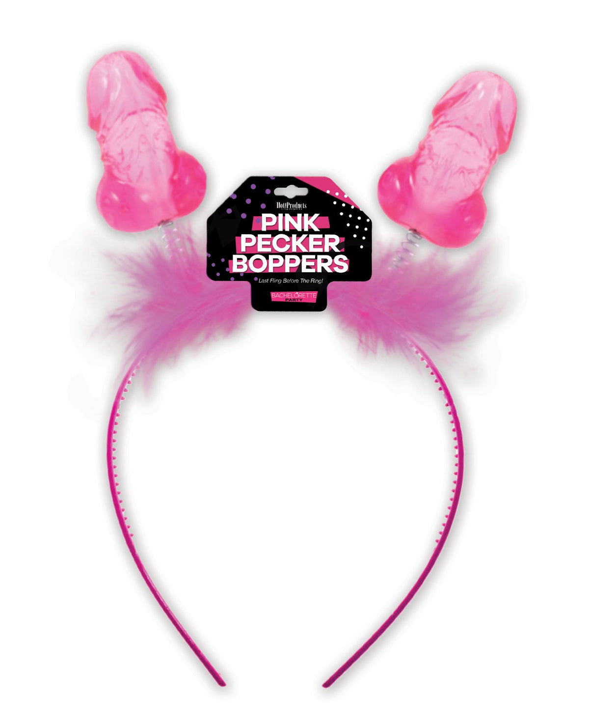 Hott Products Pink Pecker Boppers Headband