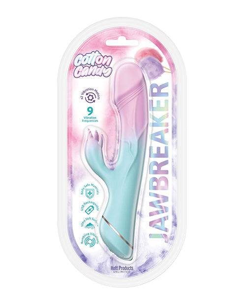 Hott Products Cotton Candy Jawbreaker Rabbit Vibe - Cotton Candy