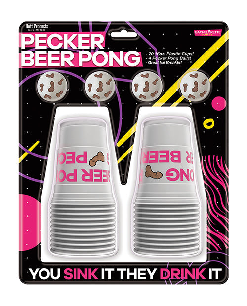 Hott Products Pecker Beer Pong Game w/Balls