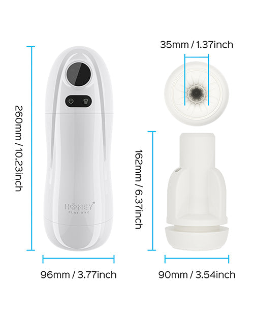Honey Play Box Kai 2 Automatic Blowjob Masturbator - White