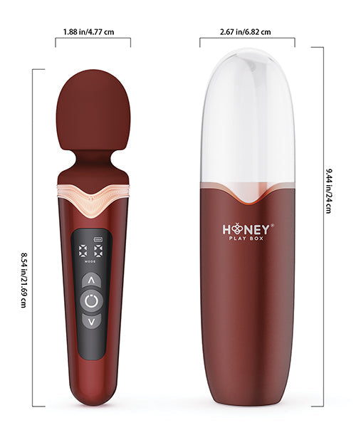 Honey Play Box STORMI Powerful Wand Massager w/Charging Case