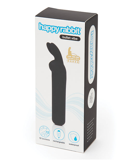Happy Rabbit Happy Rabbit Rechargeable Bullet - Black