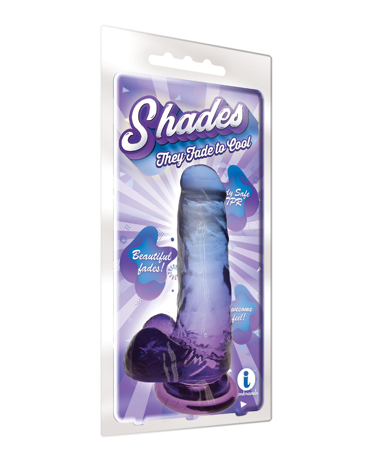 Shades Shades Jelly TPR Gradient Dong Medium - Blue/Violet