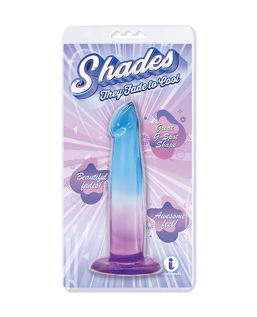 Shades Shades Jelly TPR Gradient Dong Small - Blue/Purple