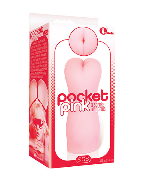 The 9s The 9's Pocket Pink Mini Ass Masturbator