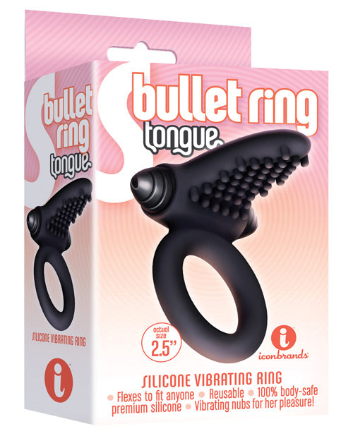 The 9s The 9's S Bullet Ring - Tongue