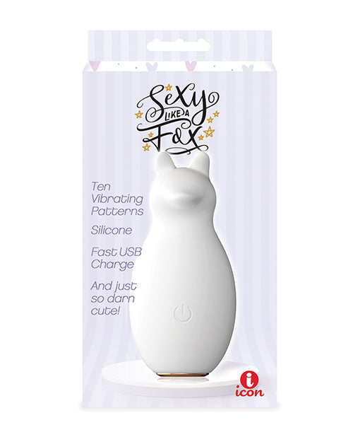 Buzzy Buddy Buzzy Buddy Sexy Like a Fox Vibe - White