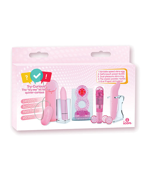 Try-Curious Try-Curious Vibe Set - Pink