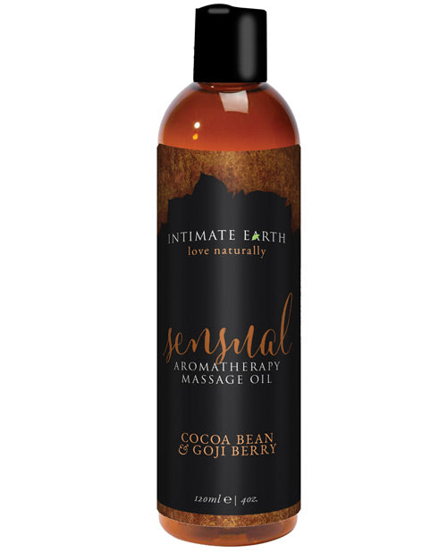 Intimate Earth Intimate Earth Sensual Massage Oil - 120 ml Cocoa Bean & Goji Berry