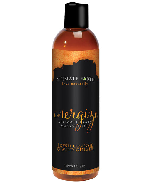 Intimate Earth Intimate Earth Energizing Massage Oil - 120 ml Orange & Ginger