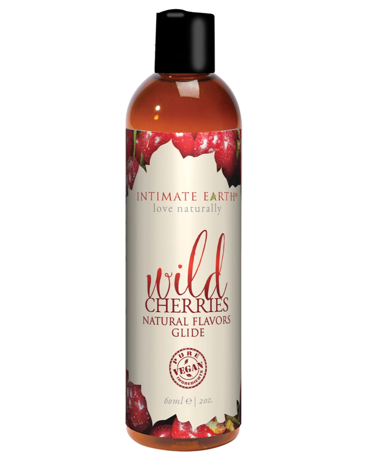 Intimate Earth Intimate Earth Natural Flavors Glide - 60 ml Wild Cherries
